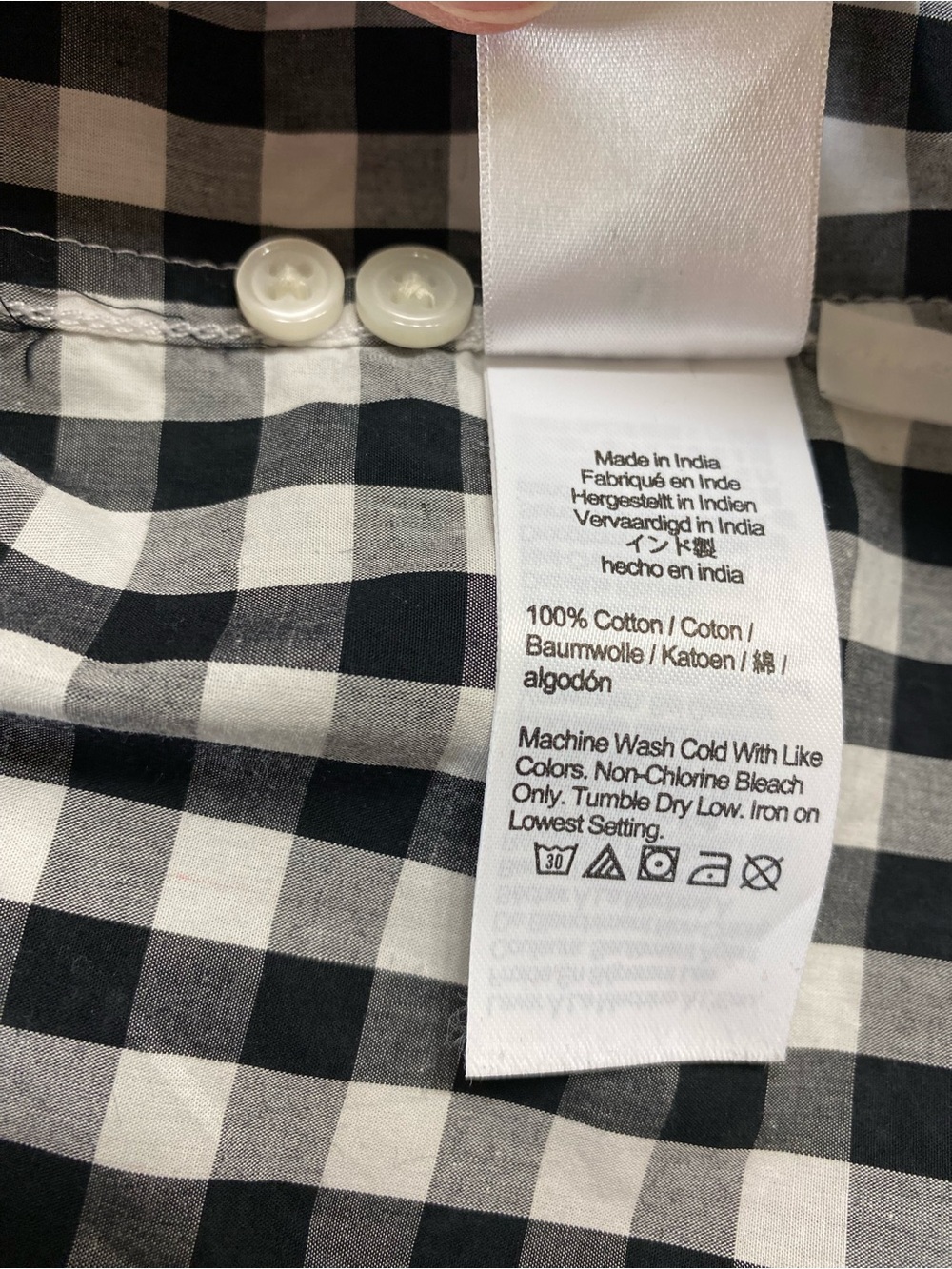 J. Crew Garcon Shirt in Gingham Cotton Poplin - Picture 9 of 11